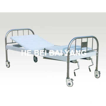 a-136 Movable Double-Function Manual Hospital Bed
